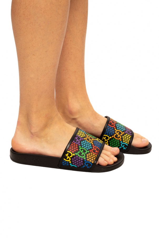 gucci psychedelic sandals