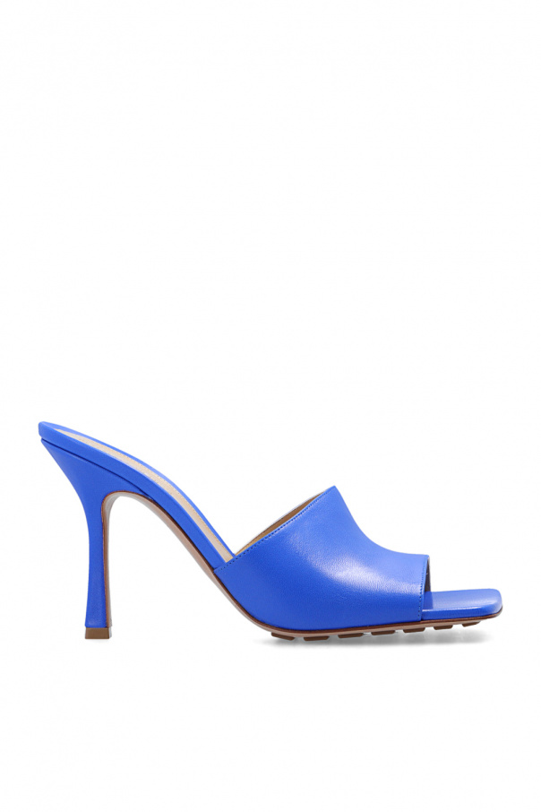 Bottega Veneta ‘Stretch’ heeled leather mules