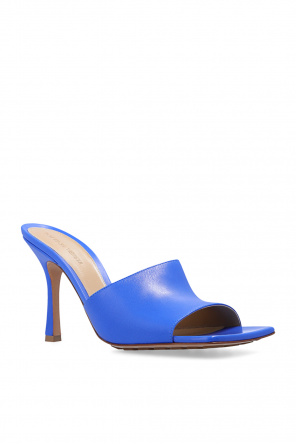 Bottega Veneta ‘Stretch’ heeled leather mules