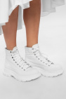 Alexander McQueen WHITE High-top platform sneakers