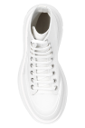 Alexander McQueen WHITE High-top platform sneakers