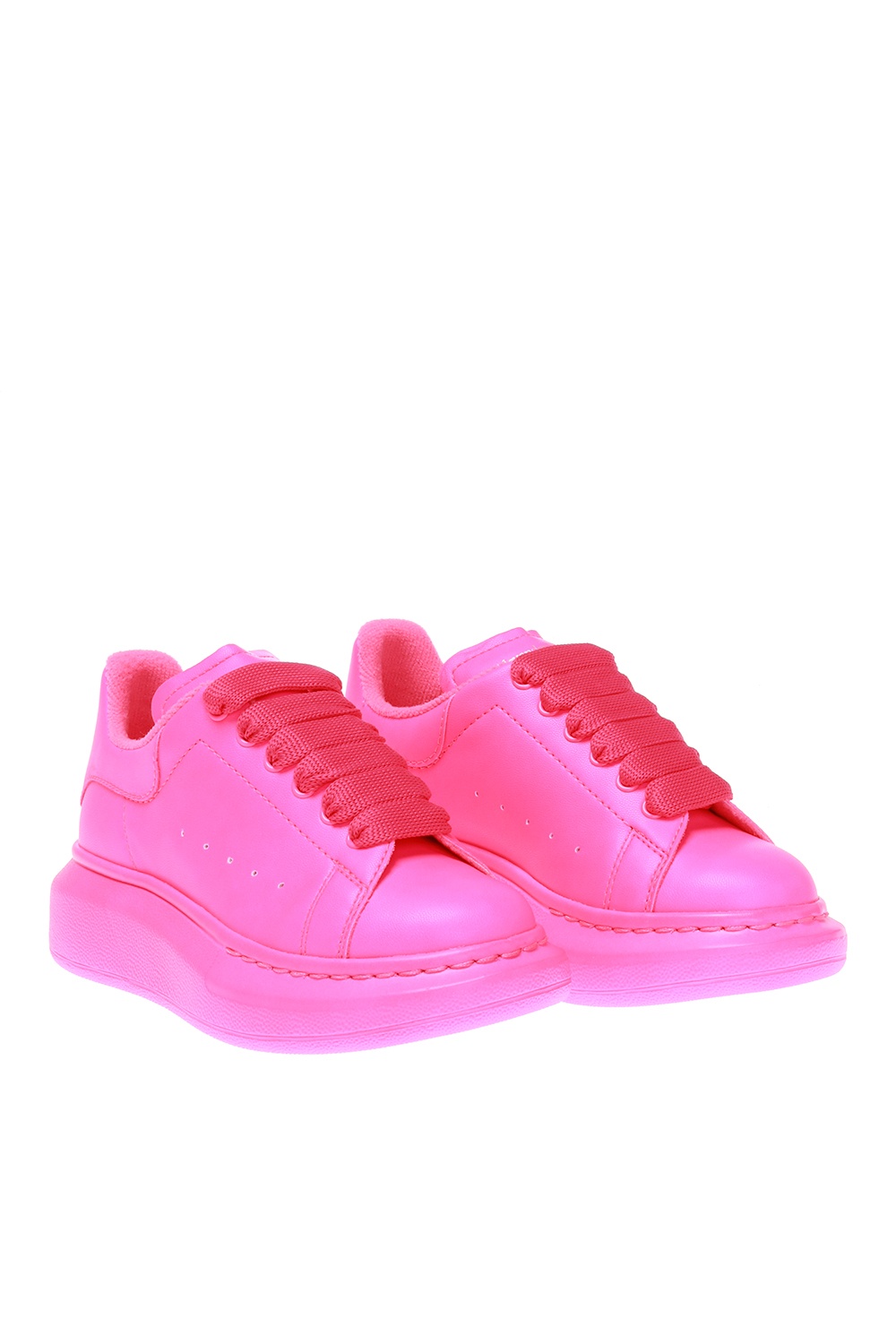 alexander mcqueen sneakers neon pink