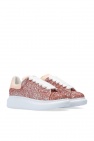 alexander mcqueen pave necklace Leather sneakers