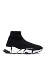 Loewe Black & White Wedge Loafer Boots
