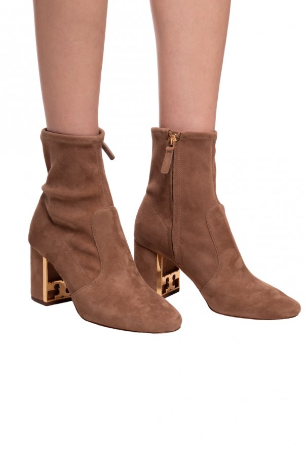 Brown 'Gigi' suede ankle boots Tory Burch - Vitkac HK