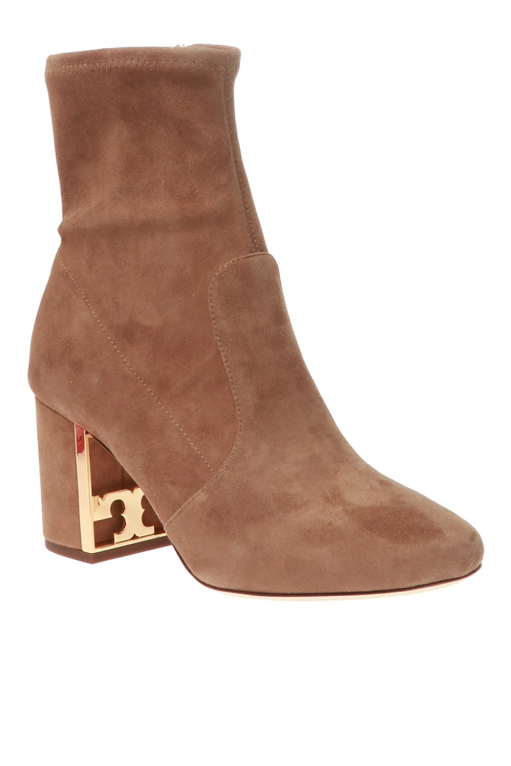 Brown 'Gigi' suede ankle boots Tory Burch - Vitkac TW