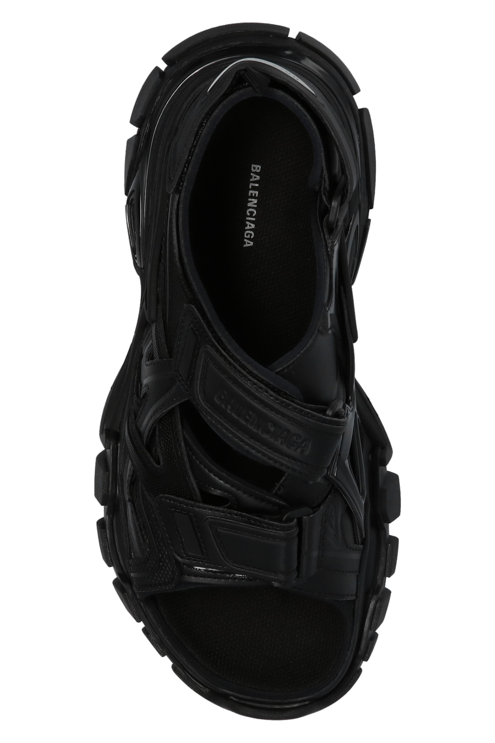 BALENCIAGA  Track Flat Sandals  Men  Black 1000  Flannels