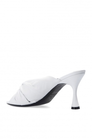 Balenciaga ‘Drapy’ heeled mules
