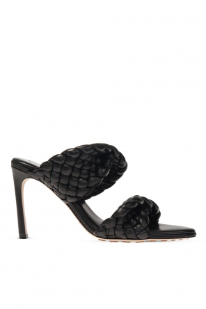 Bottega Veneta Bloc 90mm padded pumps