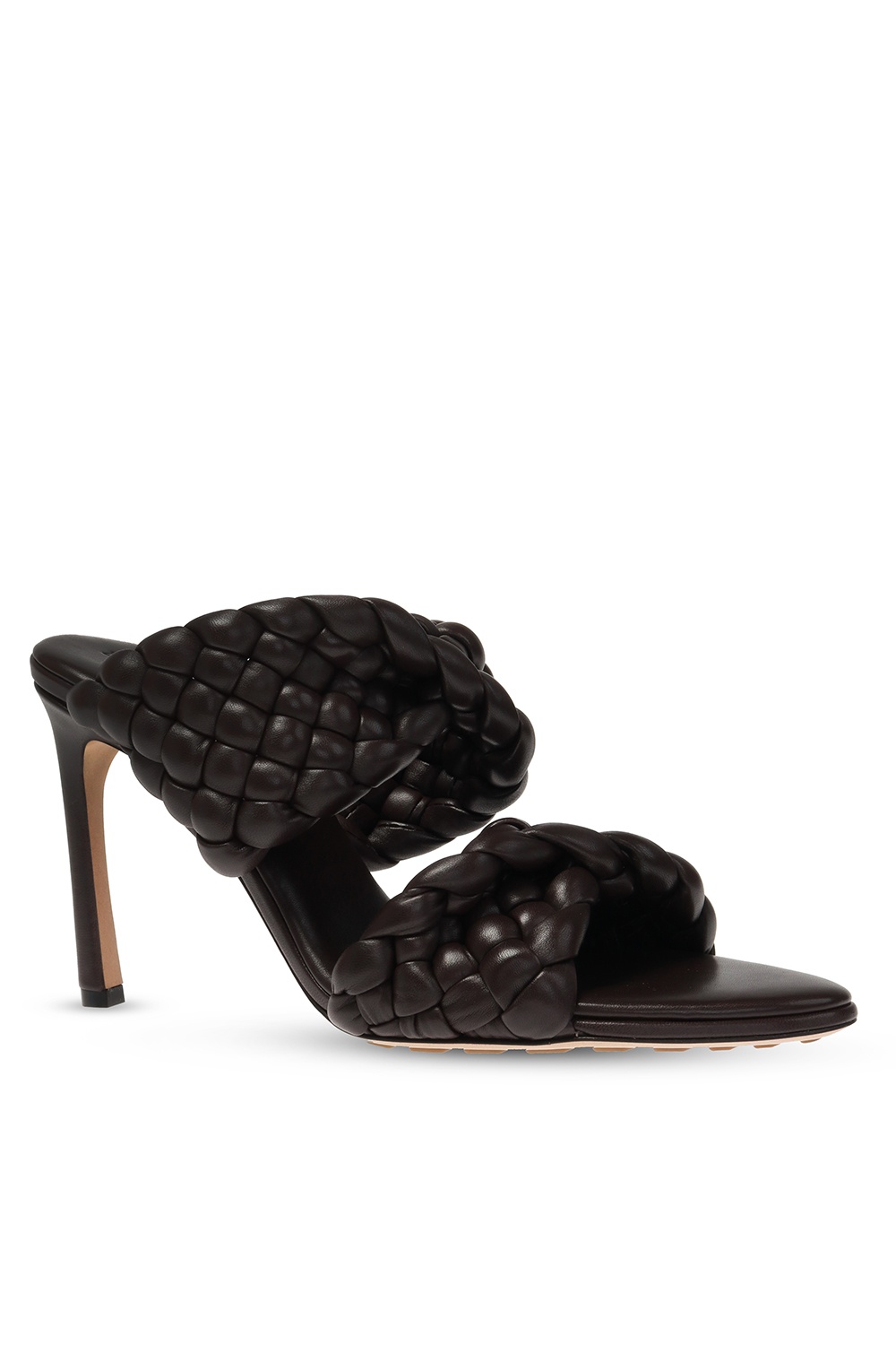 Bottega Veneta ‘Bv Curve’ heeled mules