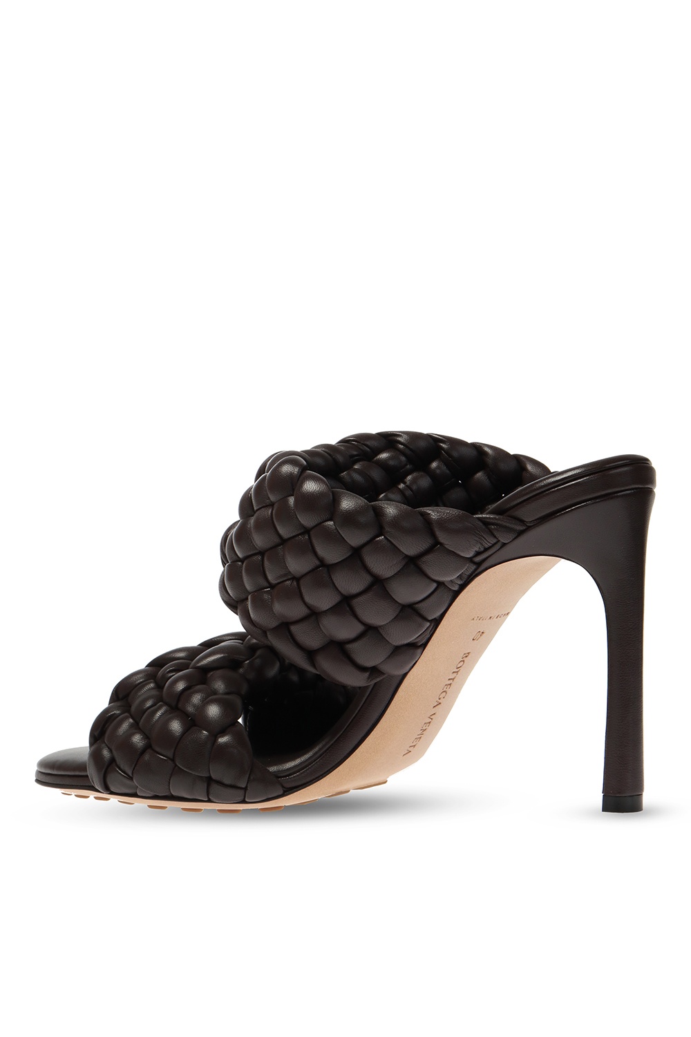 Bottega Veneta ‘Bv Curve’ heeled mules