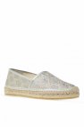 Gucci SILVER Lurex espadrilles
