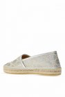 Gucci SILVER Lurex espadrilles