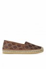 Gucci BROWN Lurex espadrilles