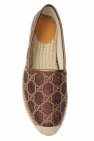 Gucci BROWN Lurex espadrilles