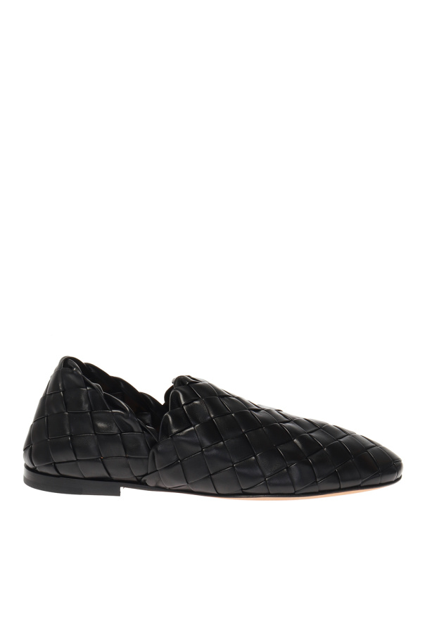 Leather loafers od Bottega purse Veneta