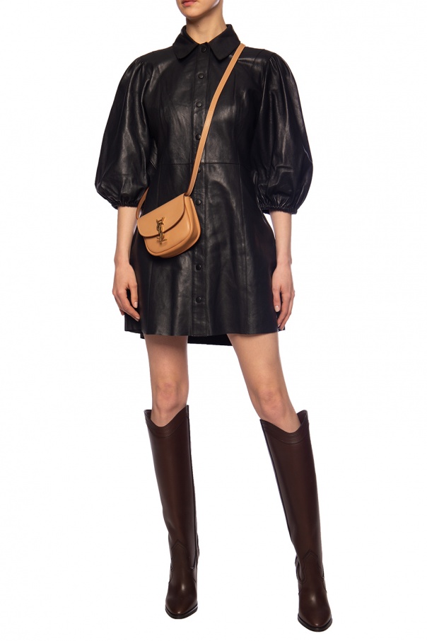 saint laurent kate knee high boots