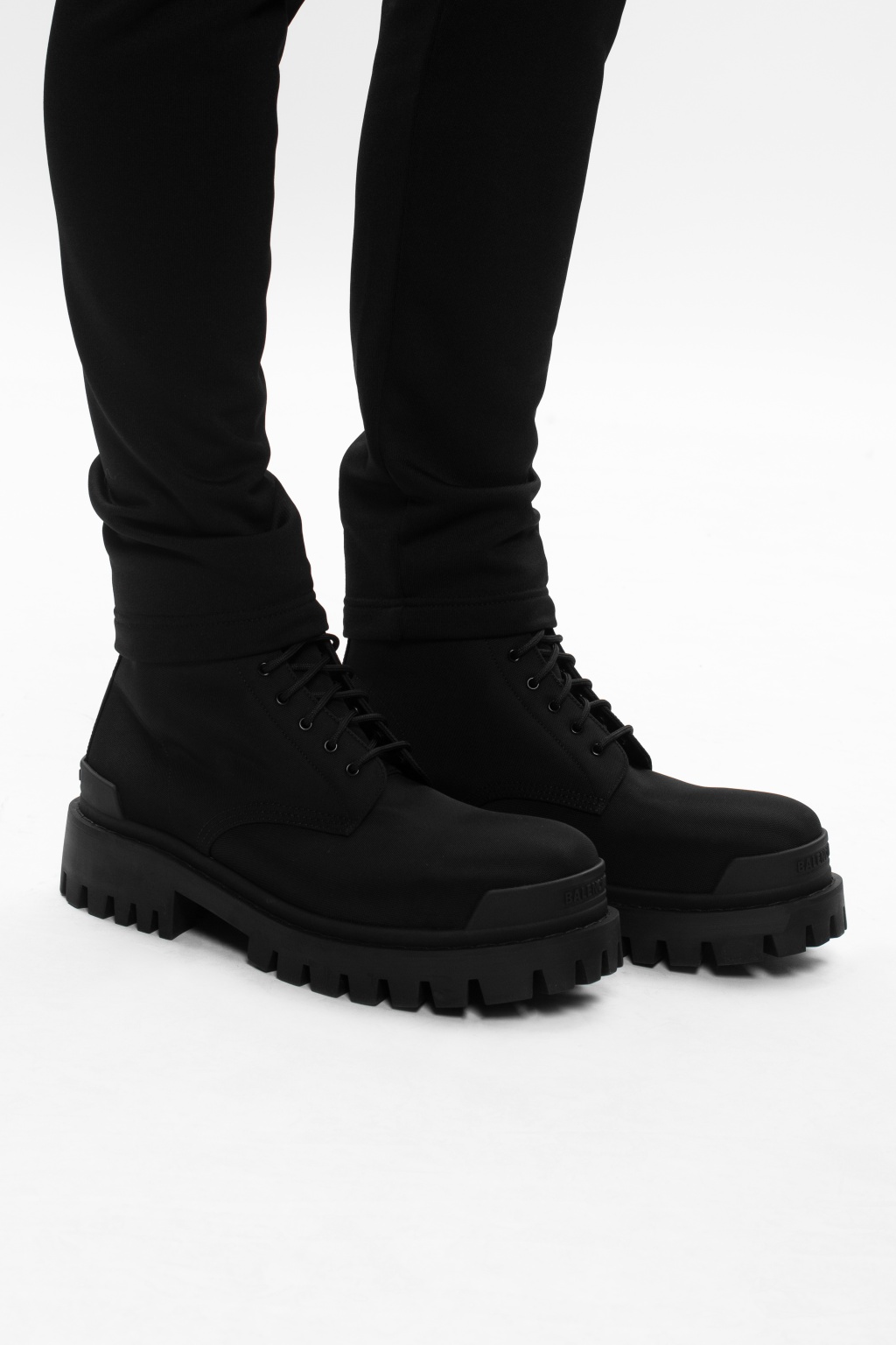 Balenciaga ‘Strike’ lace-up ankle boots