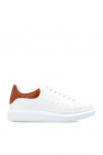 Alexander Mcqueen Tread-sole Low-top Canvas Trainers Mens Black White