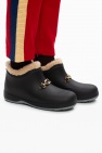 gucci the Insulated rain boots with logo