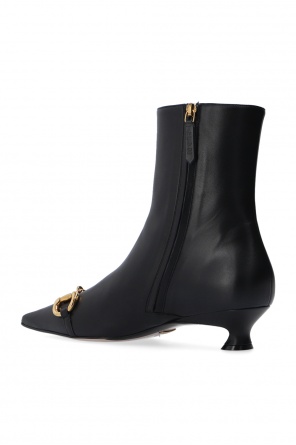 Gucci Horsebit heeled ankle boots