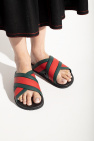 Gucci Slides with Web motif