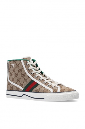 Gucci Tennis 1977 High Top GG (Women's) - 627838 HVK70 9765 - US