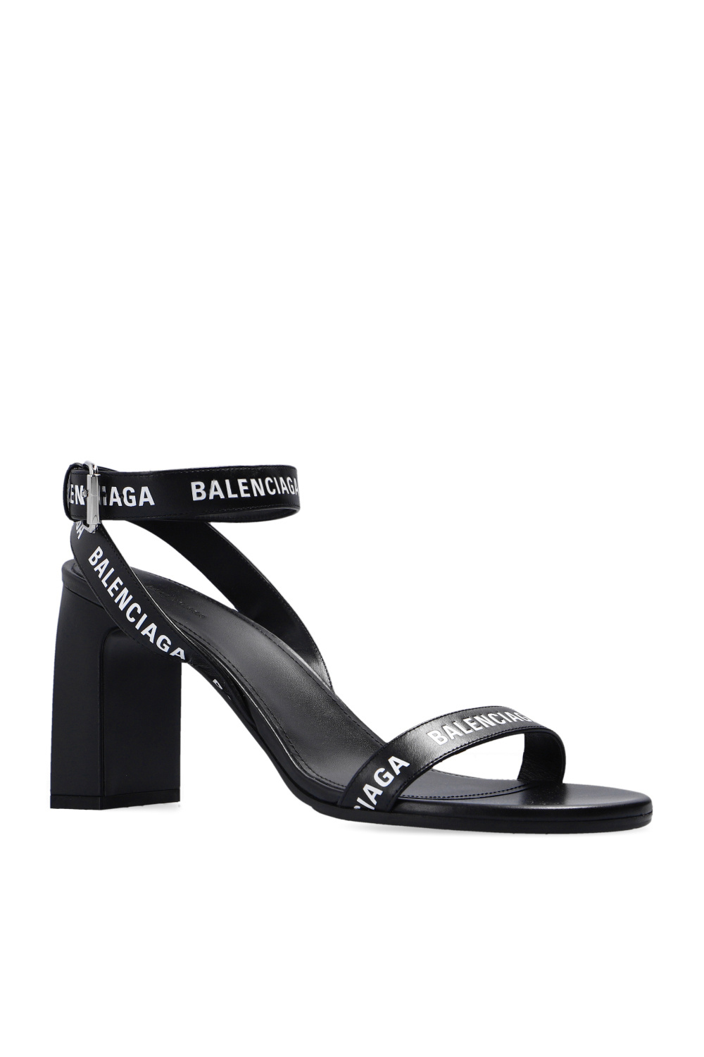 Balenciaga Heeled sandals with logo