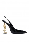Saint Laurent ‘Opyum’ pumps with logo heel