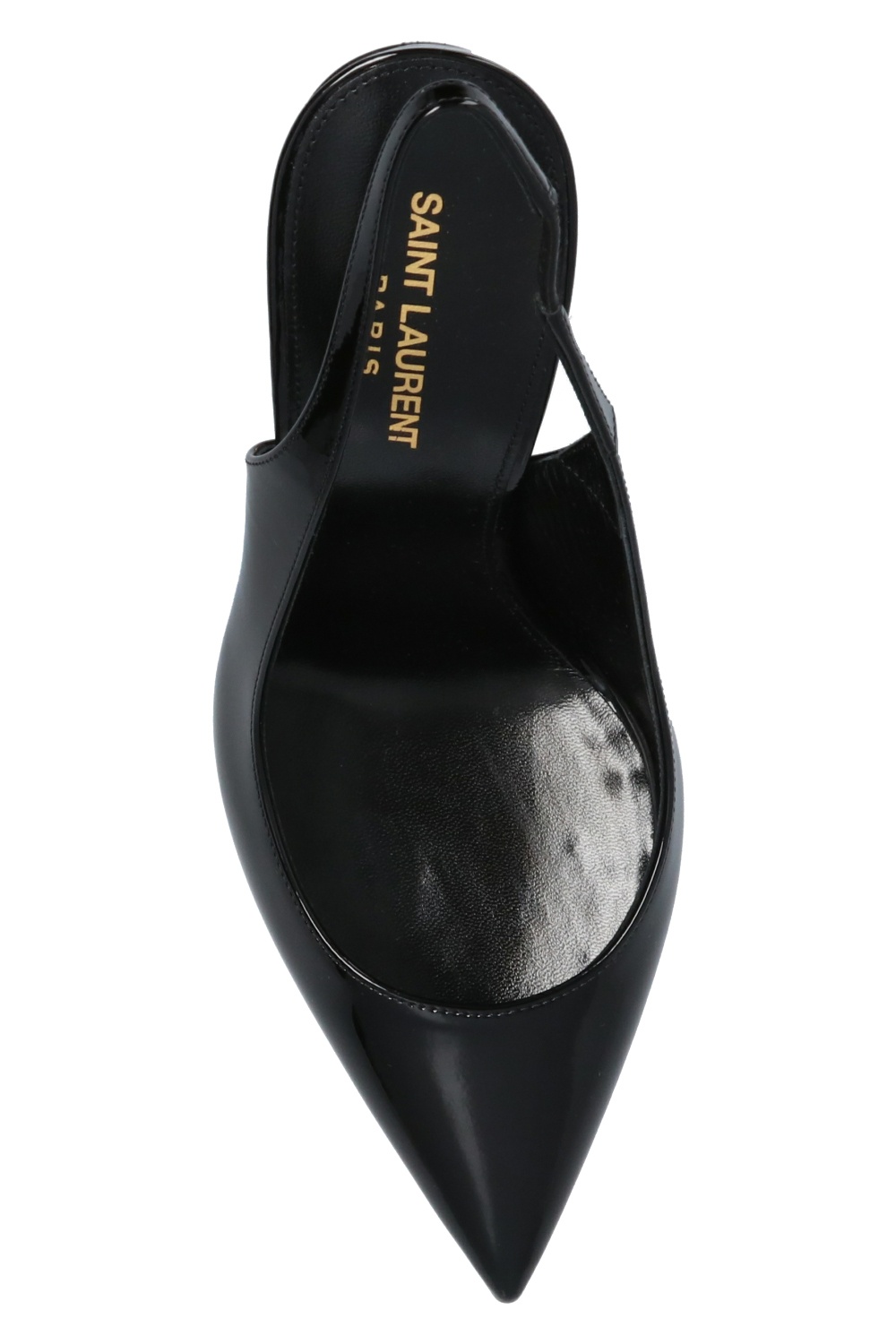 Saint Laurent ‘Opyum’ pumps with logo heel