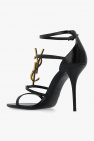 Saint Laurent BLACK ‘Cassandra’ heeled sandals