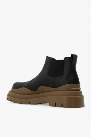 bottega sac Veneta ‘Tire’ leather Chelsea boots
