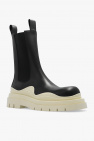 Bottega Veneta BLACK ‘Tire’ platform boots