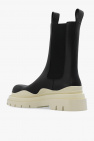 Bottega Veneta BLACK ‘Tire’ platform boots