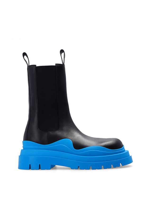 Bottega leather Veneta ‘Tire’ ankle boots