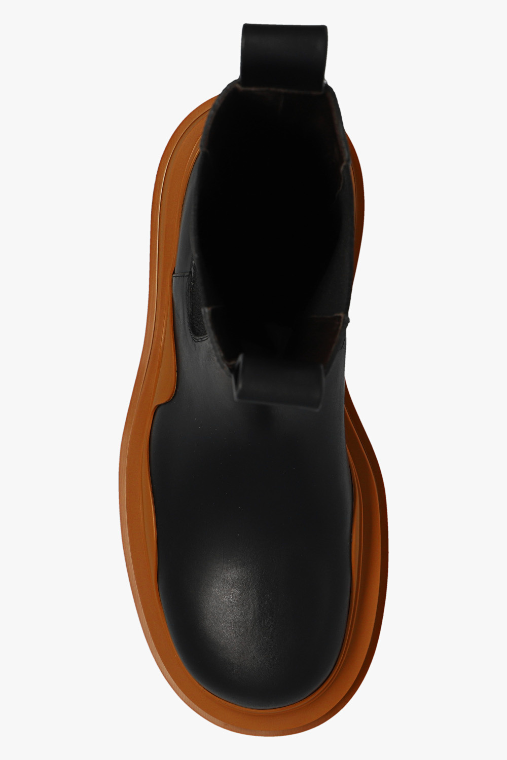 Bottega Veneta® Men's Tire Chelsea Boot in Black / Vapor. Shop