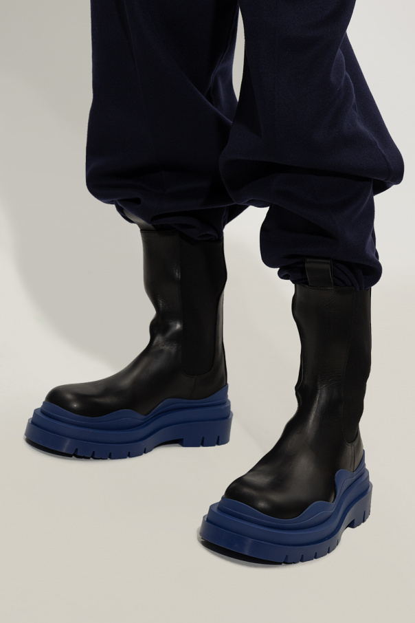 bottega small Veneta ‘Tire’ platform Chelsea boots