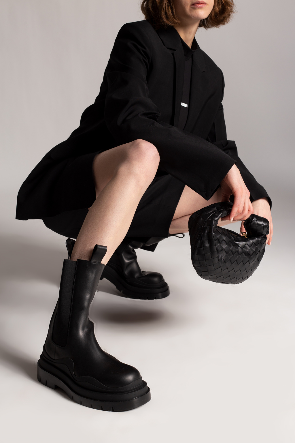 Bottega Veneta ‘The Tire’ platform Chelsea boots