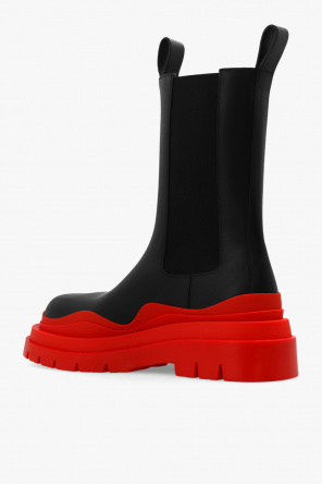 bottega closer Veneta ‘Tire’ leather ankle boots