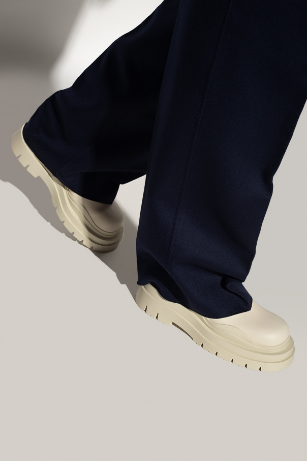 Bottega Veneta ‘Tire’ leather ankle boots