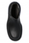 Bottega Veneta BLACK 'BV Tire' platform Chelsea boots