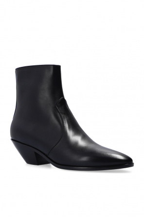 Saint Laurent ‘West’ heeled Opyum boots