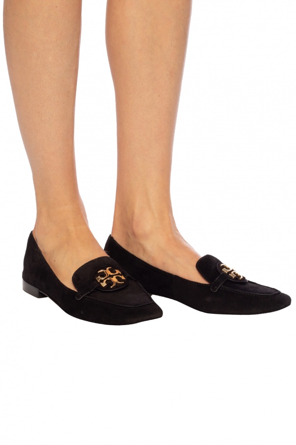 Suede loafers Tory Burch