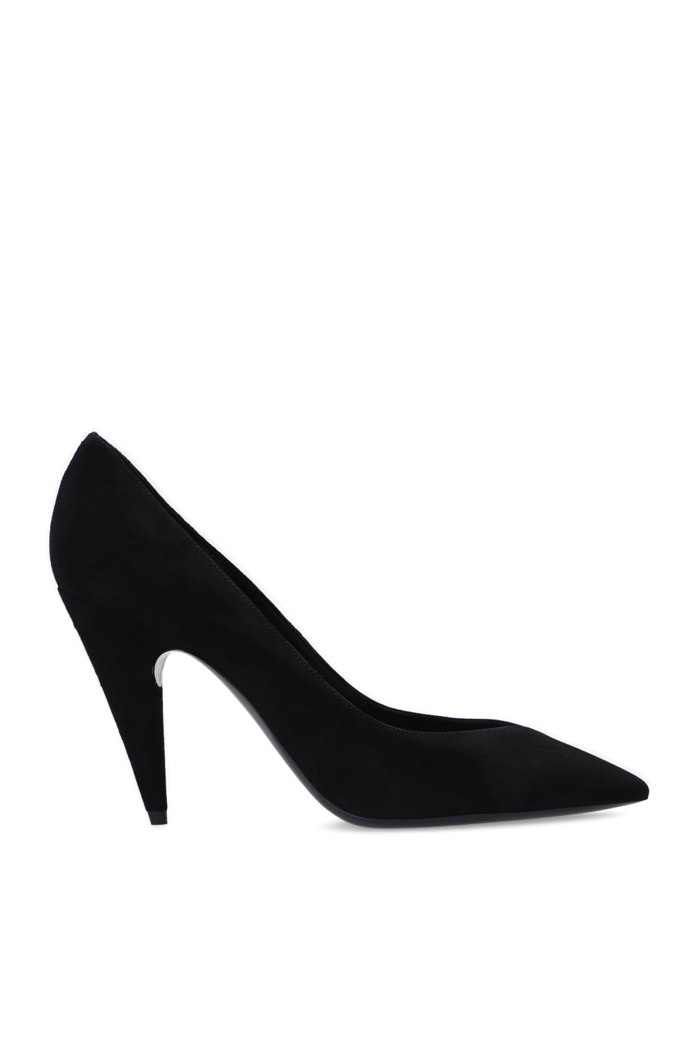 Saint Laurent ‘Paris’ suede stiletto pumps