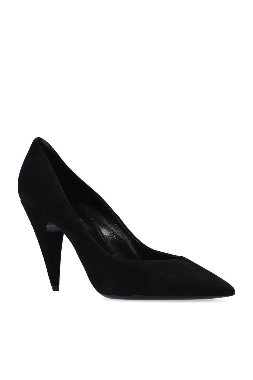 Saint Laurent ‘Paris’ suede stiletto pumps