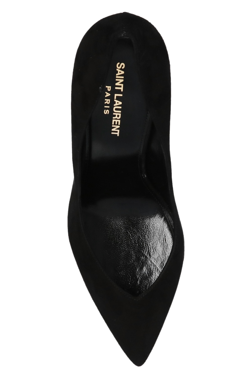 Saint Laurent ‘Paris’ suede stiletto pumps