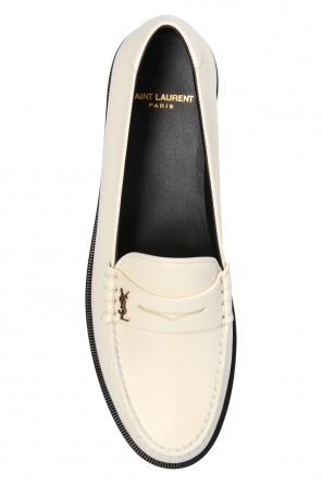 Saint Laurent Loafers with logo