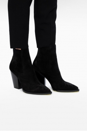 ‘theo’ heeled ankle boots od Saint Laurent