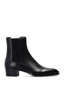 Saint Laurent BLACK 'Wyatt' Chelsea boots