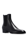 Saint Laurent BLACK 'Wyatt' Chelsea boots